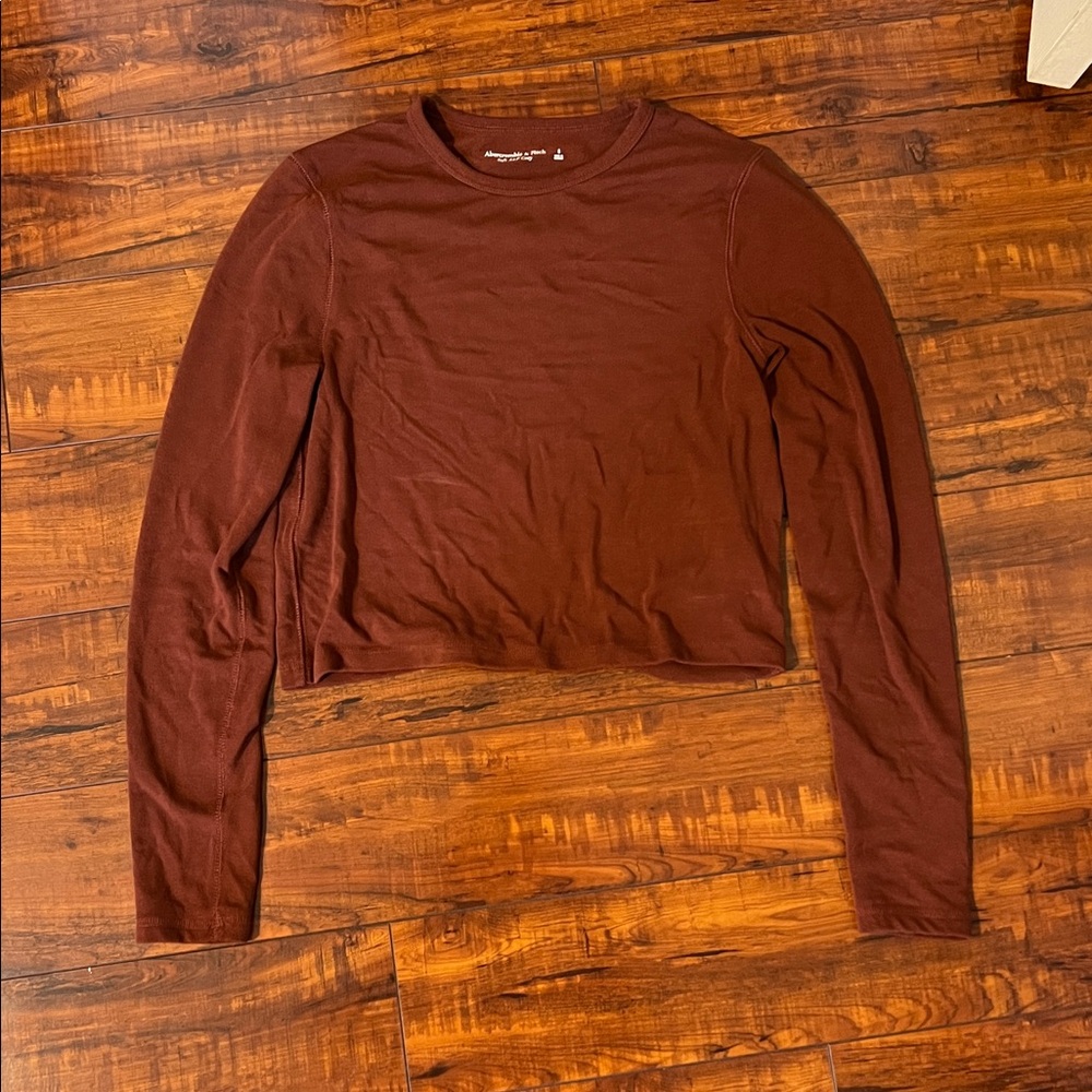 Abercrombie & Fitch Brown Crop Top | Size Small